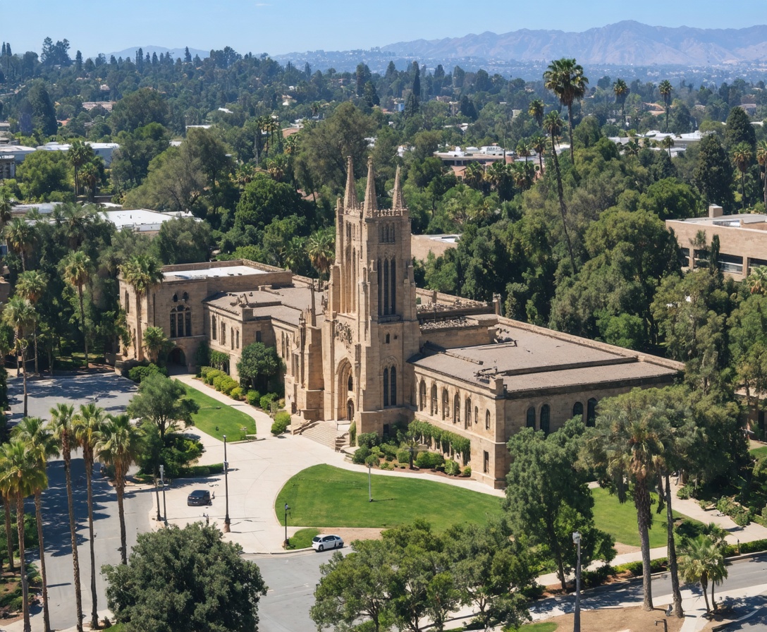 Панорамный вид на наш кампус в Калифорнии